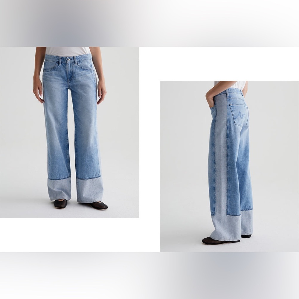 AG Adria Colorblock jean in Mondrian
